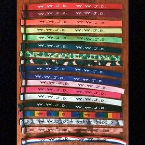 wwjd(what would Jesus do) bracelets